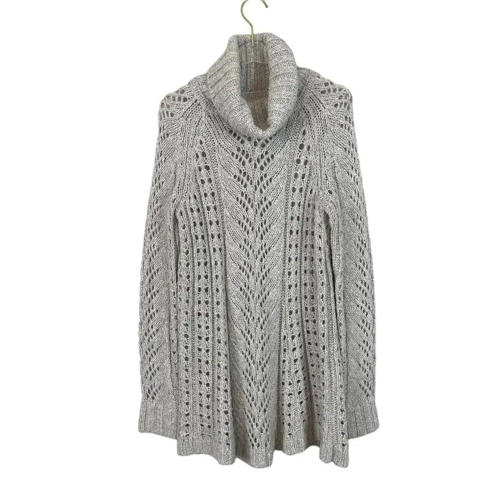 Anthropologie Sleeping On Snow Women's Small Eldora Wool Blend Knit Sweater - Picture 5 of 10